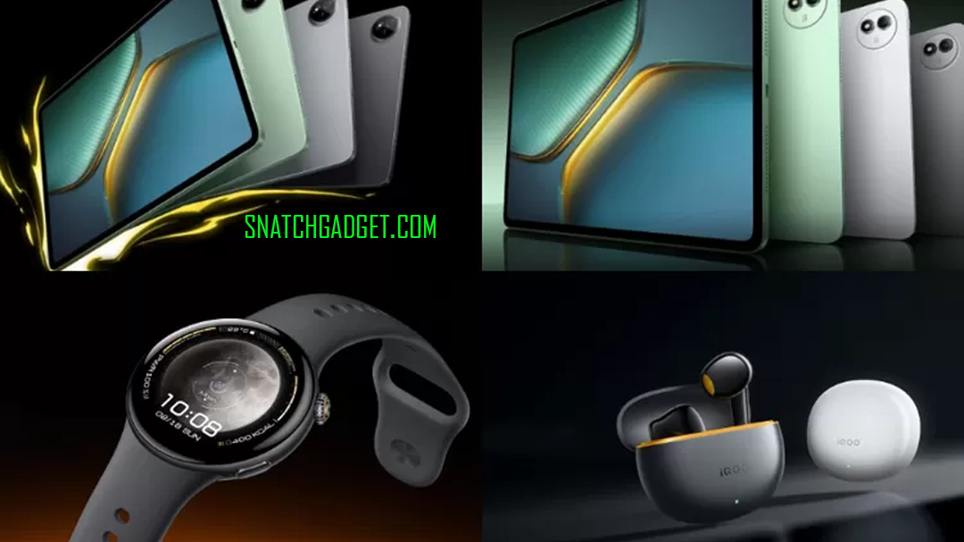 Bukan Cuma Ponsel iQOO Rilis 4Gadget Sekaligus Tablet